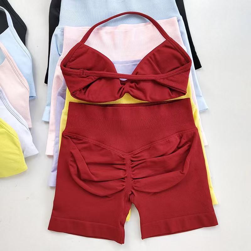 Sports Bra Racerback - Conjunto Esportivo HISTELLO para Mulheres, Top