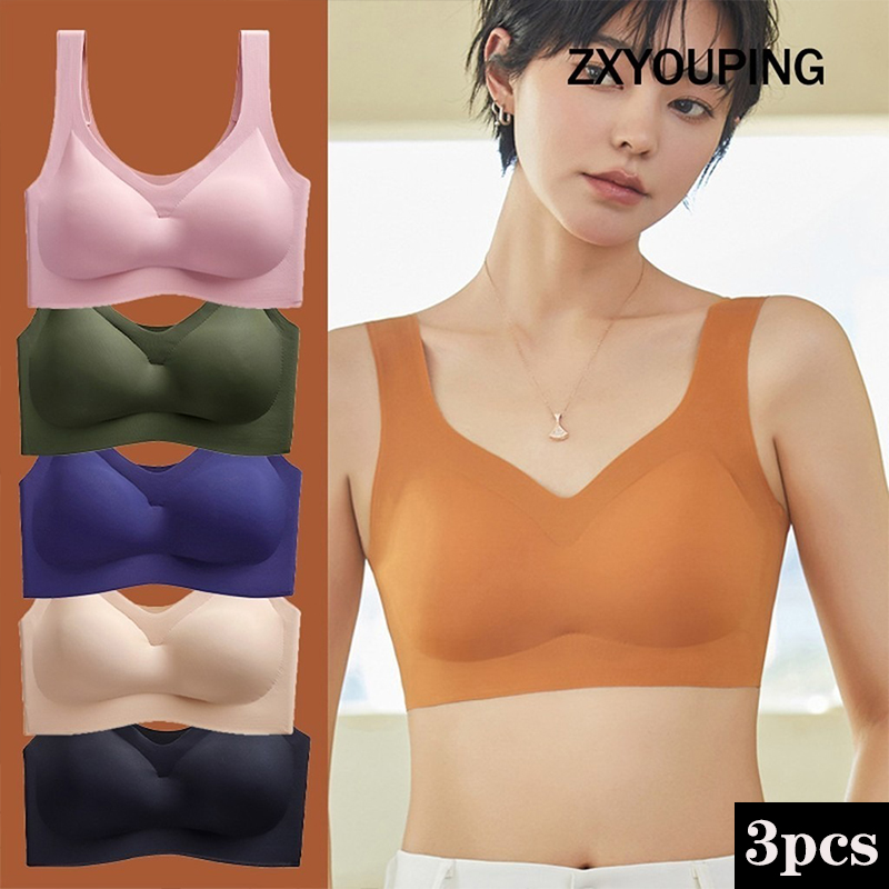 Underwire Bra Padded - Sutiã esportivo sem costura com almofadas,