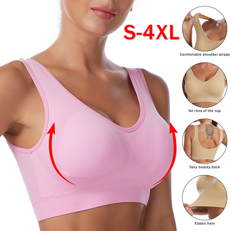 Sutiã respirável sem costura p - Underwire Bra Padded avaliação e preço