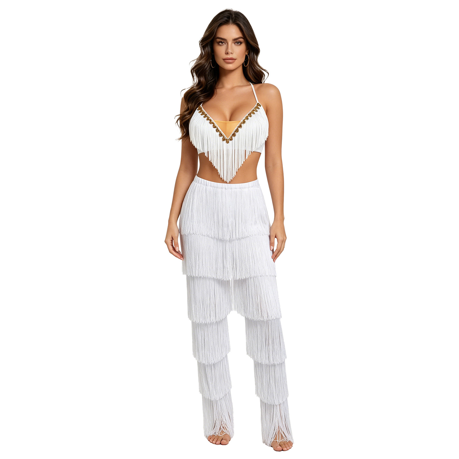 Conjunto de Dança Latina para  - Lace Bralette Set avaliação e preço