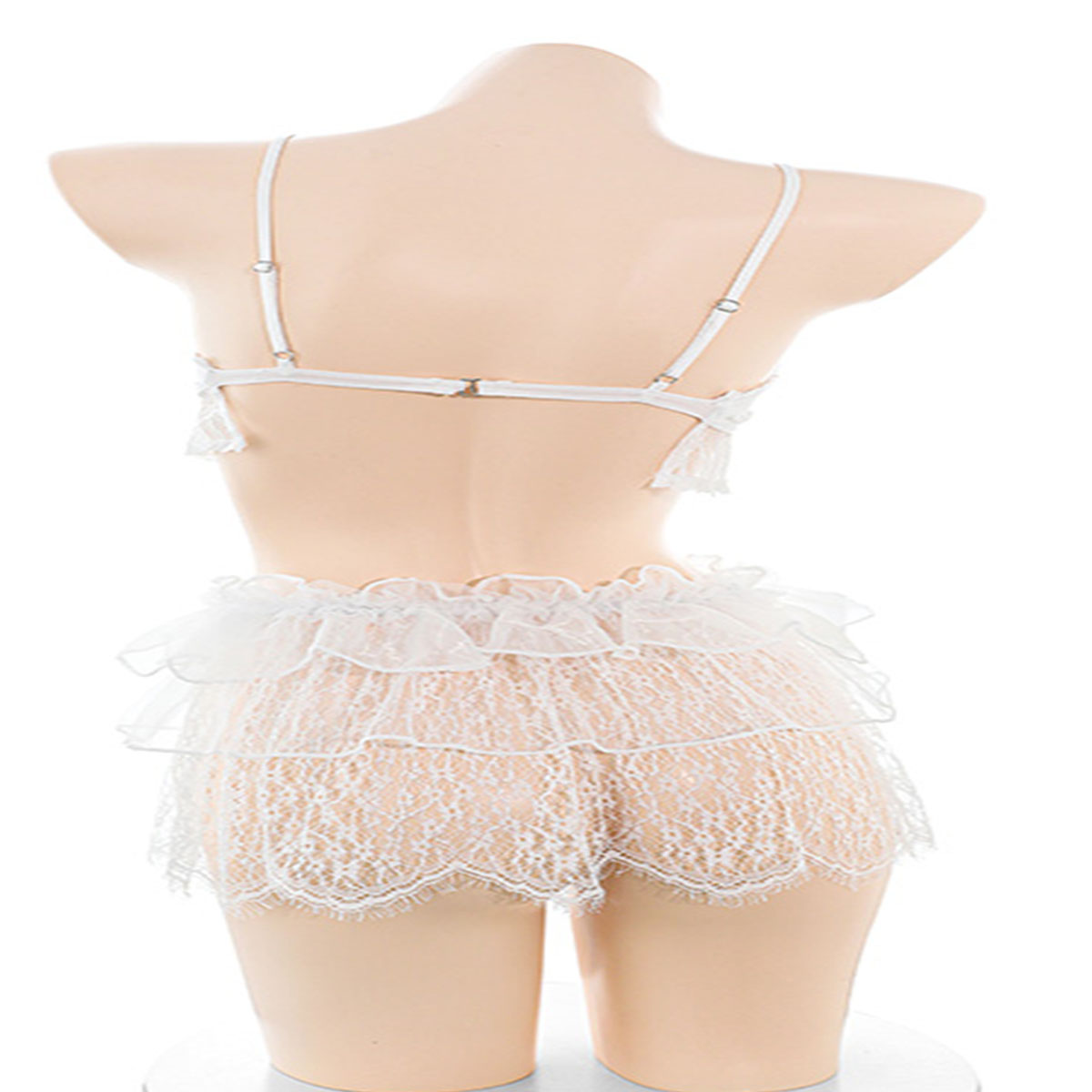 Conjunto de lingerie de renda  - Lace Bralette Set avaliação e preço