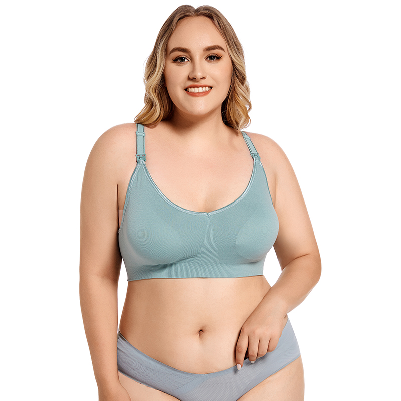 Plus size sutiã de maternidade - Nursing Bra Clip avaliação e preço