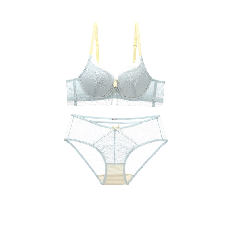 Novo Conjunto de Lingerie Femi - Lace Bralette Set avaliação e preço