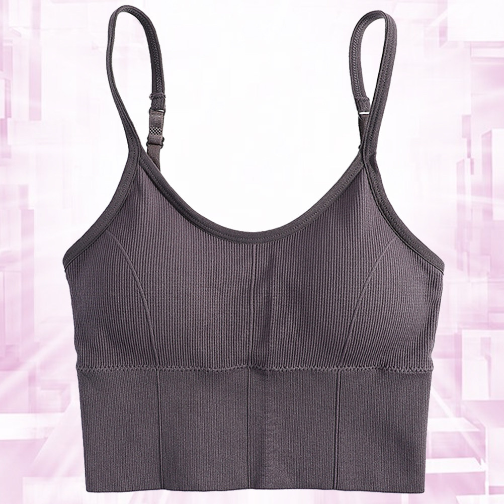 Sutiã esportivo sem fio para i - Sports Bra Racerback avaliação e preço